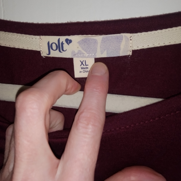NWT Jolt Juniors Flowy Blouse XL - Picture 5 of 6